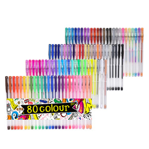 Stylos à bille personnalisés avec logo en forme d'animal, en plastique, rechargeables, métalliques, pastel, pailletés, pointe moyenne 0,7 mm - Product Image 4