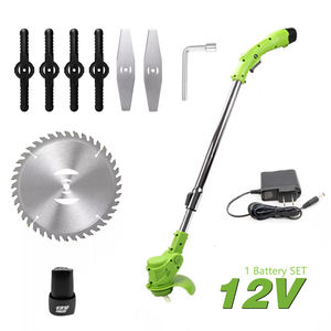 <span class=keywords><strong>Tondeuse</strong></span> à gazon électrique 12V 24V rechargeable, batterie Li-ion, débroussailleuse sans fil, coupe-herbe portable, <span class=keywords><strong>tondeuse</strong></span> à gazon de jardin - Product Image 4