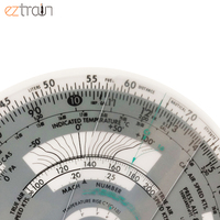 Cursos de aviación Pilotos CR3 Computadora de Vuelo Circular Gráfico WAC Plotter de navegación aérea