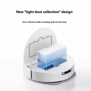 Robot Aspirador Inteligente Mi Home X10, 4000 Pa de Succión, Navegación Láser, Limpieza en Seco/Húmedo, Purificador de Aire Ultrafino, Compatible con la Aplicación Mi Home - Product Image 3