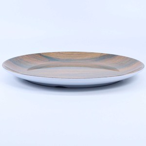 Luxe personnalisé en plastique mélamine plaque de service alimentaire effet <span class=keywords><strong>bois</strong></span> planche plaque mélamine <span class=keywords><strong>assiette</strong></span> <span class=keywords><strong>à</strong></span> <span class=keywords><strong>pizza</strong></span> - Product Image 2