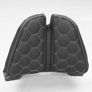 Housse de siège de moto sportive en cuir GANE avec dossier, plusieurs couleurs, entièrement enveloppante, toutes saisons - Product Image 4