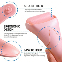 Rouleau de glace pour le visage, système de dermaroller, prise IT, matériau en silicone, rajeunissement de la peau, refroidissement, soin du visage