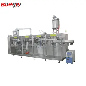 Automatic Liquid Coconut Cooking Oil Small Bag Packaging Olive Oil Milk Water Drinking Juice Doypack Pouch Packing Machine