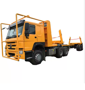 China Howo <span class=keywords><strong>Camion</strong></span> lourd <span class=keywords><strong>6x4</strong></span> toutes roues motrices Nouveau carburant diesel usagé Remorques de transport de bois Vente de camions d'exploitation forestière en Afrique - Product Image 3