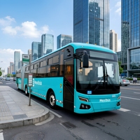 18m Elektrikli Şehir Otobüsü Alçak Tabanlı Eklemli Otobüs E-BRT 149 Yolcu Kapasiteli Yüksek Kapasiteli Toplu Taşıma İçin Sol/Sağ Direksiyonlu Fabrikadan Direkt