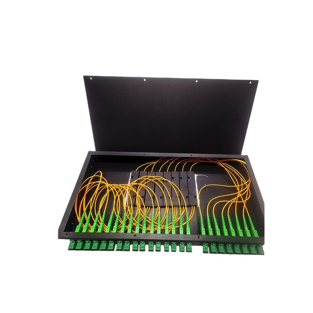 Superior Quality Rack Mount Fiber Optic Patch Panel 1u Fiber Optic Odf 24 Ports 24 Cores OEM SC LC FC / UPC/APC Connectors