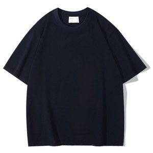 T-shirts en coton doux avec logo personnalisé de haute qualité 260 g/m² T-shirt en coton vierge pour hommes Vente en gros - Product Image 5