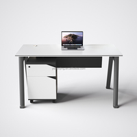 Fournisseur de meubles de bureau modulaires Table de bureau moderne et luxueuse