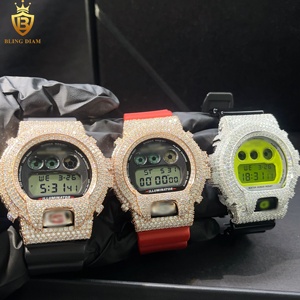 Blingdiam đồ trang sức sang trọng đồng hồ 925 Bạc VVS1 moissanite Ice out kim cương chất lượng cao vượt qua Kim Cương Tester người đàn ông Phụ nữ - Product Image 4