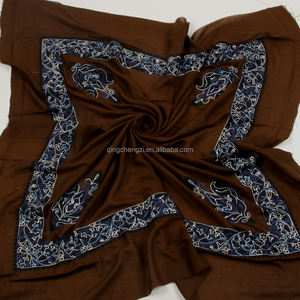 Sciarpa Araba da Uomo alla Moda, Shemagh Yemenita, Keffiyeh Ricamato a Mano, Hijab Kashmiri, Abbigliamento Islamico <span class=keywords><strong>Sufi</strong></span>, Masarhijab Omanita - Product Image 5