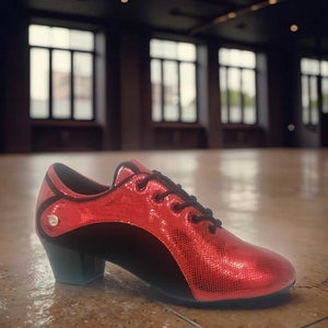 <span class=keywords><strong>Zapatos</strong></span> <span class=keywords><strong>de</strong></span> <span class=keywords><strong>baile</strong></span> latino rojos a la moda para mujer, suela <span class=keywords><strong>de</strong></span> gamuza dividida con cordones, zapato <span class=keywords><strong>de</strong></span> <span class=keywords><strong>baile</strong></span> para práctica <span class=keywords><strong>de</strong></span> <span class=keywords><strong>Salsa</strong></span> con cojín trasero - Product Image 1