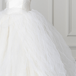 Elegant Neck Puffy Bridal Women'S <b>Wedding</b> <b>Dresses</b> Rl320 - Product Image 4