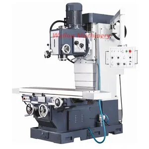 bed type vertical mill dill XA7150 manual milling drilling machine with gear driven spindle