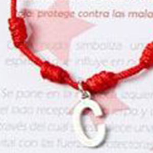 PULSERA-C Brazalete de Moda con Letra C, Acero Inoxidable, Diseño de Siete Estrellas - Product Image 4