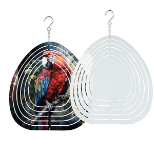 Wholesale Wind Spinner Sublimation Blank 8 Inch 10 Inch Wind Spinner Blanks Sun <b>for</b> Yard Decor Sublimation Wind Spinner - Product Image 4