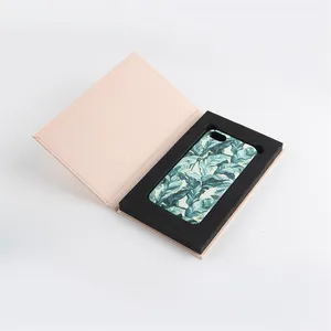 중국 공장 도매 주문 OEM 인쇄 로고 호화스러운 선물 종이 마분지 휴대전화 상자 포장 상자