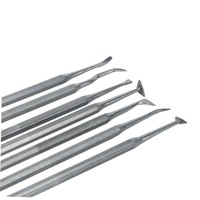 LISI Professional 7pcs Set d'outils pour la poterie à modeler pour la céramique, l'argile et la cire pour le bricolage.