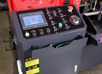 Scie à ruban automatique pour découpe de métal 400*400mm, capacité 7.5kW avec pompe à engrenages, méthode de tension mécanique, composant clé