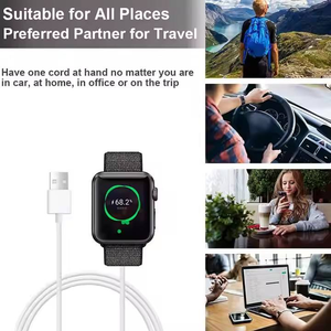 마그네틱 시계 충전기 USB-C 케이블 1M USB 시계 충전기 Iwatch9 8 7 6 5 4 <span class=keywords><strong>3</strong></span> <span class=keywords><strong>2</strong></span> 1 용 무선 C형 시계 충전기 - Product Image 4
