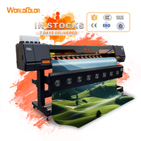 Imprimante numérique industrielle WorldColor 6 pieds 3200/xp600 pour vinyle, éco-solvant, grand format, impression de bannières flexibles, prix usine