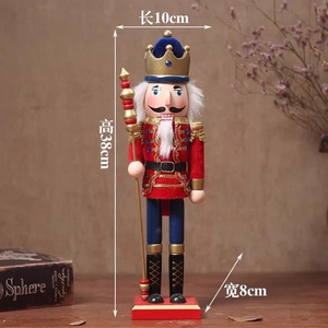Handmade 38cm 15 Inch Wooden Ornament <b>Nutcracker</b> or <b>Christmas</b> Gifts and Decorations - Product Image 6
