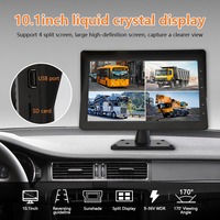ZYX RTS sauvegarde DVR Bus CCTV avant HD sauvegarde sans fil vue arrière inversion AHD 24V autour de la vue 4ch camion moniteur de caméra de recul