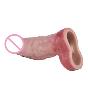 Extensor de Pene con Anillo Antideslizante ORALSX, Funda Vibradora para Pene, Juguetes Sexuales, Condón Vibrador para Hombres - Product Image 5