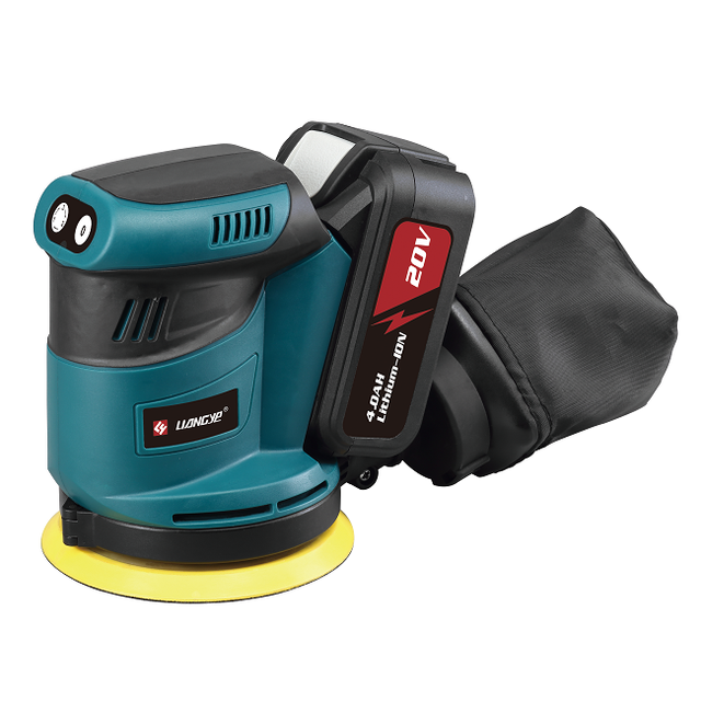 Liangye 20V Lithium Power Tools 2021 High Quality Electric Random Orbital Sander rotary cordless sander