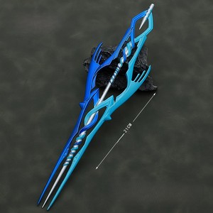 Nouveau siècle tout métal 21cm décoration multicolore imprimé Eva guerrier première Machine Gaius pistolet pour Animation jouet épées - Product Image 5