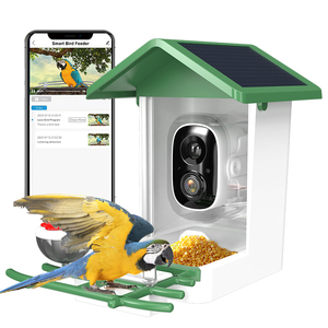 Mangiatoia per Uccelli Intelligente con Telecamera, Identificazione AI delle Specie, Foto 3MP, Video HD 2K, Streaming Live, Visione Notturna - Product Image 1