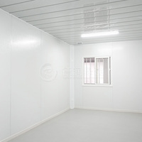 Bureau de chantier pliable en conteneur 20ft 40ft, cabine modulaire préfabriquée en acier isolée et mobile pour la construction