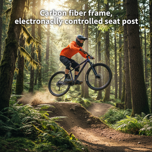 Bicicleta de Montaña MTB de Carbono, 2x12 Velocidades, Cuadro de Fibra, Cross Country, Deportiva, Multitamaño, Logotipo Personalizado, Servicio OEM, M3 Barrel - Product Image 1