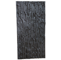 Revêtement mural extérieur en faux PU imperméable, luxueux et moderne, grandes dalles, léger, installation rapide, intérieur/extérieur, villa