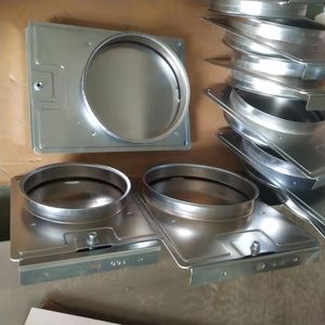 Compuerta <span class=keywords><strong>de</strong></span> Aire Manual <span class=keywords><strong>de</strong></span> Servicio Ligero con Clip <span class=keywords><strong>de</strong></span> Unión Galvanizado para Colector <span class=keywords><strong>de</strong></span> Polvo - Product Image 6