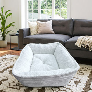 Кровать для домашних животных из флиса и вельвета - Product Image 3