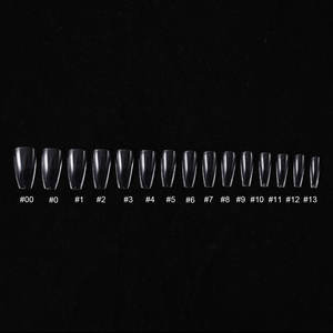 300 قطعة من هانيي، توريد مصنع لأظافر اصطناعية شفافة بتغطية كاملة، 15 حجمًا، أظافر طبيعية متوسطة الحجم، أطراف أظافر جل ممتازة - Product Image 6