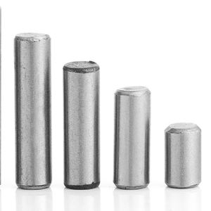 10 pièces/sac goupille de verrouillage à arbre fixe en acier au carbone goupille en métal goupille de positionnement cylindrique M2 M3 M4 M5 M6 M8 M10 M12 - Product Image 4