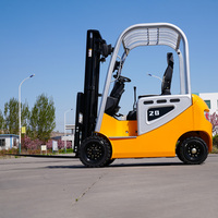 Kostenloser Versand Elektrischer Gabelstapler Anpassbare Lithium-Batterie 1,5 Tonnen 2 Tonnen 3 Tonnen Gabelstapler Elektrischer Lager-Elektrostapler Mini-Elektrostapler