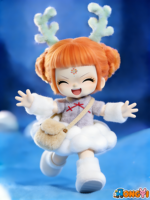 Maßgefertigte Großhandels-Plüschfiguren Vinyl & Plüsch Blind Box Plüsch-Schlüsselanhänger mit Vinyl-Gesicht Kuscheltiere Mystery Box Plüschtier