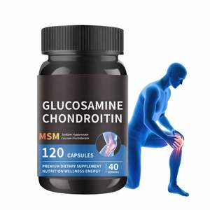 OEM Glukozamin 1500mg Kondroitin ve MSM İçeren Eklem Sağlığı Kapsülleri Glukozamin Kondroitin MSM - Product Image 1