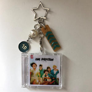 LOW MOQ Logotipo de personalización Singer Chip One Direction Midnight Memories Llavero Tag 1 D Mini CD Nfc Llavero - Product Image 5