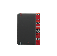 Carnet en tissu de style ethnique des pays du Moyen-Orient en gros avec bande élastique A5 coffret cadeau journaux en cuir