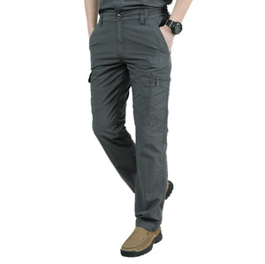 <span class=keywords><strong>Pantalon</strong></span> cargo léger et respirant pour <span class=keywords><strong>homme</strong></span>, taille haute, idéal pour l'été, la randonnée, imperméable et à séchage rapide - Product Image 2