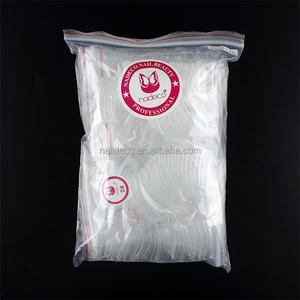 Fabbrica Direttamente Che Vende piazza francese del chiodo punte di pratica di naturale acrilico Molle del gel punte false con ben Nessuna Traccia - Product Image 4