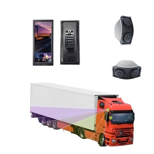 12.3 inch Xe Tải điện hệ thống hiển thị chiếu hậu IPS LCD sao lưu Máy ảnh màn hình điều khiển từ xa chia màn hình chiếu hậu phản ánh - Product Image 1