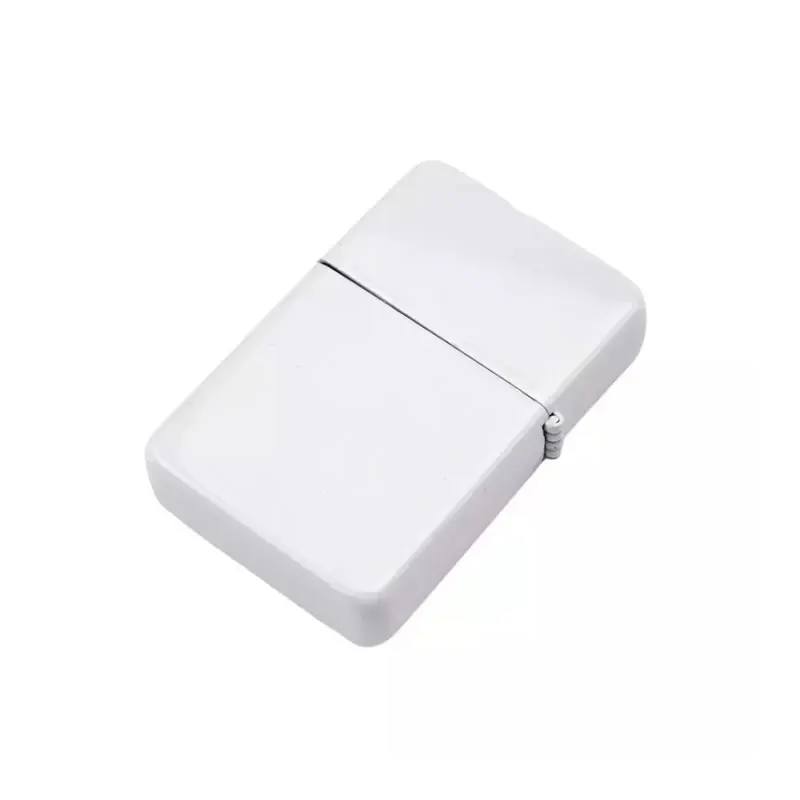 Qualisub High quality White color Metal Lighters Sublimation Lighter Blanks for Heat Press