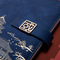 Coffret Cadeau d'Affaires - Journal en Spirale en Acier Inoxydable, Planificateur, Bloc-Notes, Stylo - Promotionnel pour Noël, Nouvel An, Remise de Diplôme