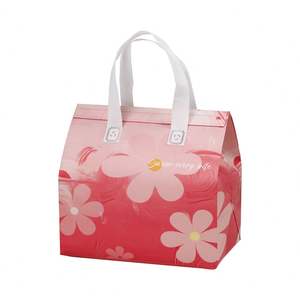 Bolsa Térmica Desechable para Alimentos, Bolsa Refrigerante con Forro de Papel de Aluminio No Tejido para Alimentos Calientes y Fríos, Pasteles, Café, Comida para Llevar - Product Image 1