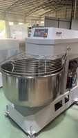 Mélangeur à spirale numérique commercial, double  Machine à pétrir la farine, bol mélangeur en acier inoxydable pour boulangerie